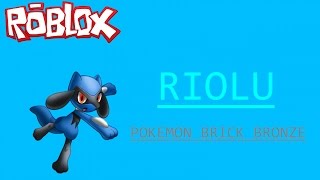 [ROBLOX] How to get Riolu! [Pokemon Brick Bronze]