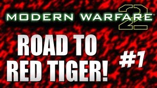 ROAD TO RED TIGER! #1 - MW2 Live Com - DEM HEADSHOTS!