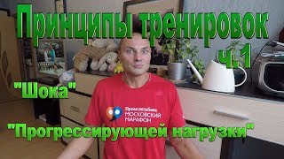 Принципы тренировки. Принцип прогрессирующей  нагрузки и Шока