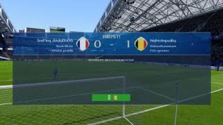 FIFA 18 : WORLD CUP MODE : skiller vs skiller : funny instant ragequit
