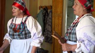 Красивая карельская песня. Деревня Рубчойла. Ансамбль КГБ