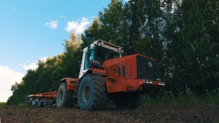 Дискование паров на К744 и БДМ 5x4