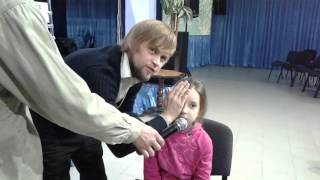 Исцеление левого глаза, она не видела левым глазом, исцеление от гайморита