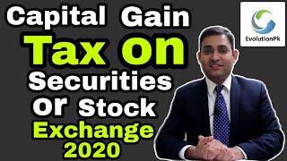Capital Gain Tax on Securities or Stock exchange 2020