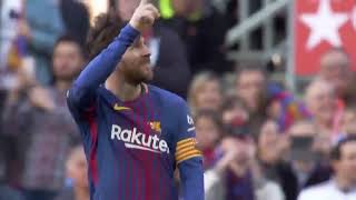 Lionel Messi Funny Goal Celebration Dance FC Barcelona vs Athletic Bilbao