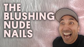 THE BLUSHING NUDE NAILS (ACRYLIC NAILS) - VLOG 141