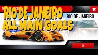 Asphalt 8 2018 McLaren X2 championship Rio De Janeiro all main goals
