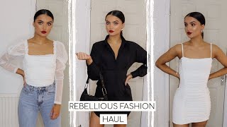 HOW I STYLE REBELLIOUS FASHION WINTER PIECES! // CLOTHING HAUL & DISCOUNT CODE!! | Adina May