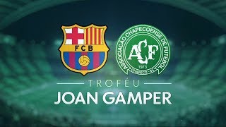 Chamada Globo: Barcelona X Chapecoense (Troféu Joan Gamper 17 - Torneio Amistoso)