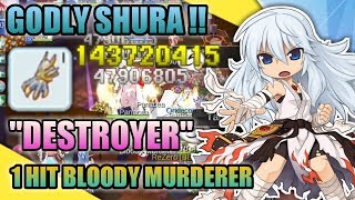 TERCYDUK !! 1 HIT BLOODY MURDERER, SHURA THE DESTROYER !! RAGNAROK MOBILE