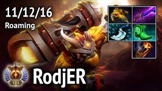 Earthshaker RodjER.VP Roaming. Full game. Dota 2