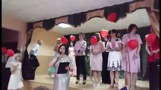 Поздравление родителей выпускников-2018, Школа #49, г. Харьков, 23.06.2018