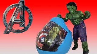 NEW AVENGERS 2015 SURPRISE EGGS | Hulk, Captain America, Iron Man, Thor | Toy Unboxing Videos