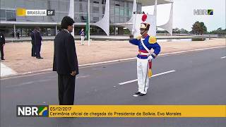Temer recebe presidente da Bolívia Evo Morales