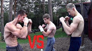 Атлет ПРОТИВ Сильнейших Подростков. ВЫЗОВ! ПОВТОРИ или 30 ОТЖИМАНИЙ!