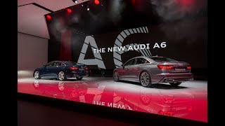 Audi Pressekonferenz von der Messe Genf 2018