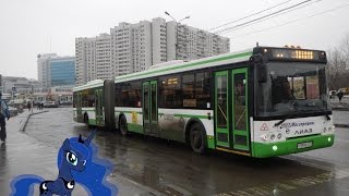 Поездка на автобусе ЛиАЗ-6213.22-01 Учебный № 01855 (010457) Маршрут № 258 Москва
