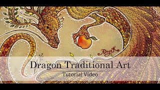 How to Draw a Dragon Head -  Как рисовать дракона