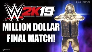 Beating Golden AJ Styles in the Million Dollar Challenge! #WWE2K19