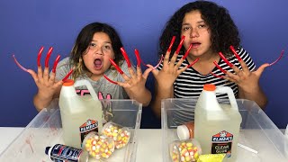 Mary and Izzy’s Super Long Acrylic Nails