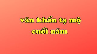 văn khấn tạ mộ cuối năm - PX P