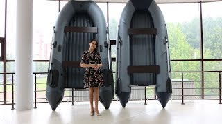 Обзор двух лодок Навигатор 335 Light и Флагман 320 с НДНД.
