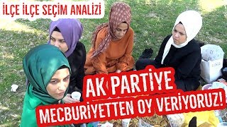 Türbanlı Genç Kadın Ak Partiye Mecburiyetten Oy Verdiğini Bakın Nasıl Açıkladı! Tuzla'da Sorduk!