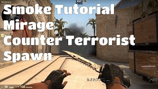 Mirage - How to Smoke "Counter Terrorist Spawn" | CS:GO Tutorial