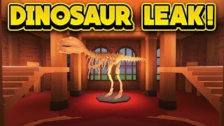 NEW DINOSAUR MUSEUM LEAK! (ROBLOX Jailbreak)