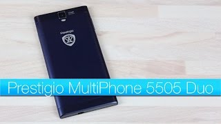 Prestigio MultiPhone 5505 DUO | Быстрый обзор