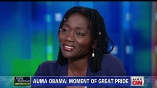 Auma Obama on her famous brother