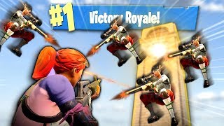 IMMER Gewinnen mit Trick Shots! - Fortnite Battle Royale