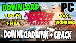 DOWNLOAD NEED FOR SPEED PAYBACK FREE|PC 2018 |UPDATED LINK NO VIRUS| 200% WORKING