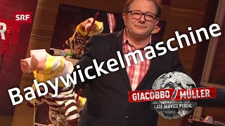 Stefan Heuss: Babywickelmaschine – Giacobbo / Müller