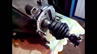 Компрессор из ДВС (ВАЗ-2108). Сборка привода. Do compressor from engine (VAZ-2108).