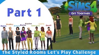 The Sims 4 - Lets Play - The Styled Rooms Challenge - Part 1