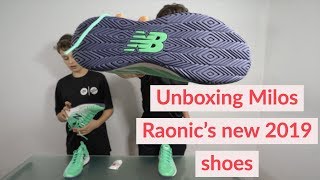 UNBOXING Milos Raonic's new 2019 shoes | Pro Direct Tennis delivery