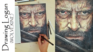 Drawing Logan | Wolverine from Logan (2017)
