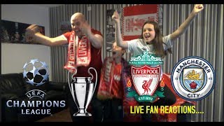Liverpool vs Man City , Champions League Q-Final 1st Leg LIVE fan Reactions!