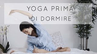 Yoga prima di dormire