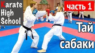 Перемещения и уклоны (тай сабаки). часть 1