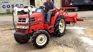 Японский минитрактор Kubota GT-3 4wd - kotamoto.ru - мини трактора и навесное оборудование.