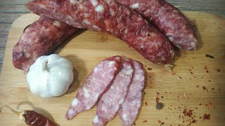 КРАКОВСКАЯ КОЛБАСА В ДОМАШНИХ УСЛОВИЯХ