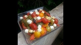 Cuisine du Soleil - Salade de poivrons et Feta