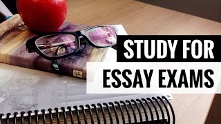 How to Study for an Essay Exam //  Extended Response Study Tips