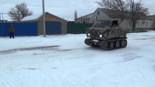 Первый раз по снегу