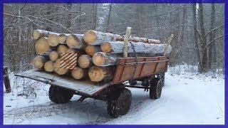 Погрузка Леса Длинномером Maksim_TechnikPRO