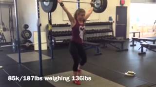 408lb Clean weighing 170lb! Blap Blap