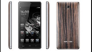 DOOGEE HOMTOM HT5-смартфон с деревянной крышкой и мощным аккумулятором