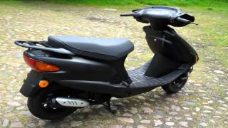 Honda Bali SJ 50 ccm AF 32 Matt schwarz Tuning Story Scooter Roller HD